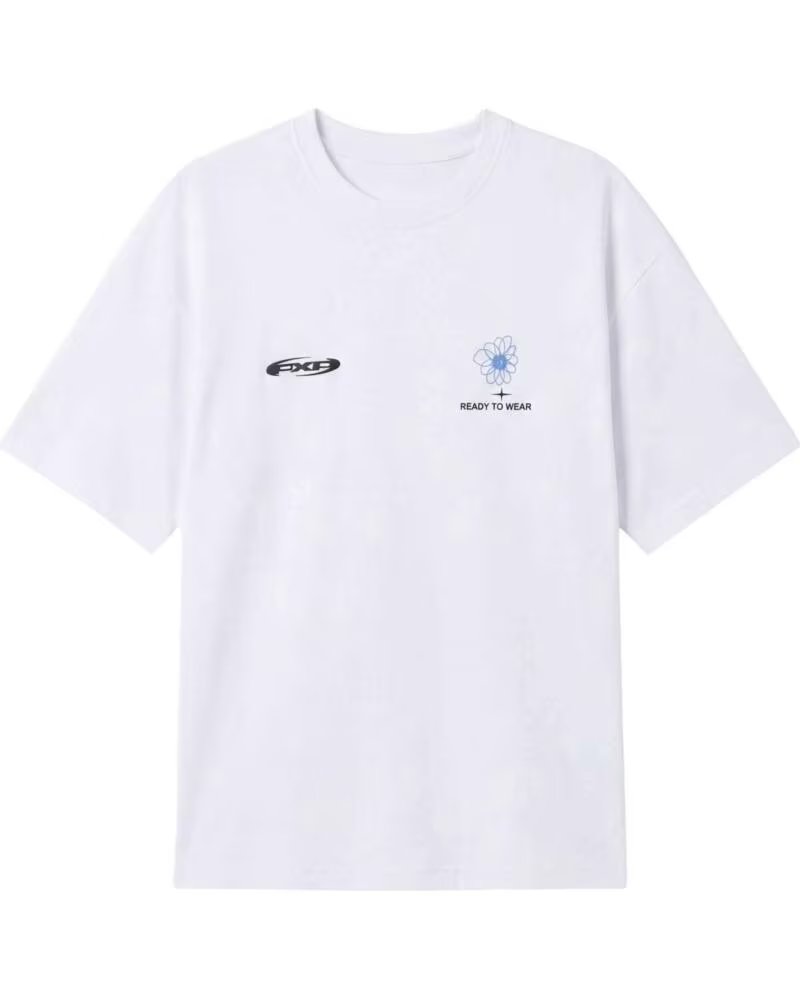 PROJECT X PARIS Camiseta De Manga Corta Street Bloom en blanco para hombre BLANC