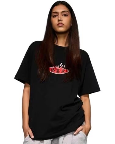 GRIMEY Camiseta De Manga Corta Ga787-Blk en negro para hombre BLACK