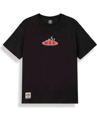 GRIMEY Camiseta De Manga Corta Ga787-Blk en negro para hombre BLACK