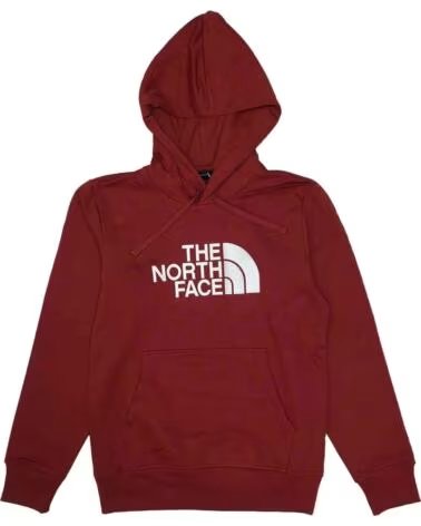 THE NORTH FACE Sudadera Con Capucha M Drew Peak Regular Hoodie Iron Clay-Desert Stone en rojo para unisex DARK RED