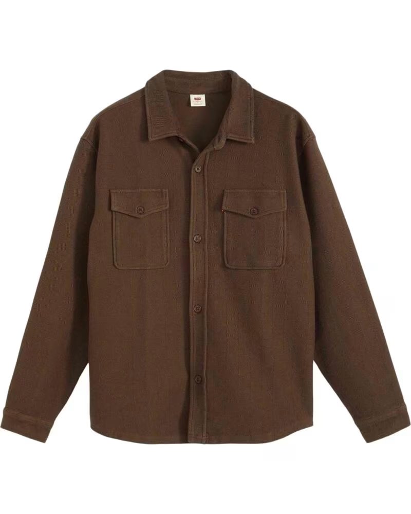 LEVI´S SWEATSHIRT 000VS0004 BRAUN HERREN BRACKEN