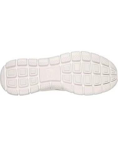 SKECHERS SCARPE 070-136976 DA DONNA BLANCO-AZUL