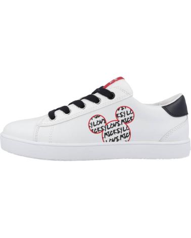 Sportivo per Bambina geox J35EUD 00085 J KATHE C0404 WHITE-BLACK