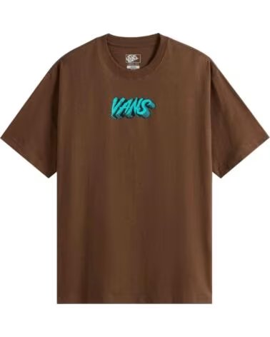 VANS OFF THE WALL HERREN T-SHIRT BRAUN MARRóN