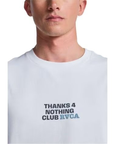 RVCA MAGLIETTA MANICA CORTA THE MAGICIAN BIANCO UOMO