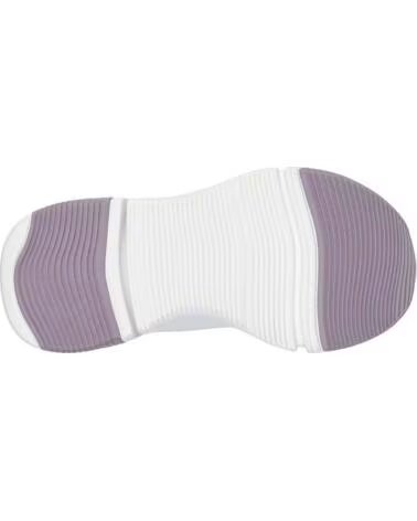 SKECHERS Zapatillas 117587-W en blanco para mujer WHITE ENGINEERED KNIT