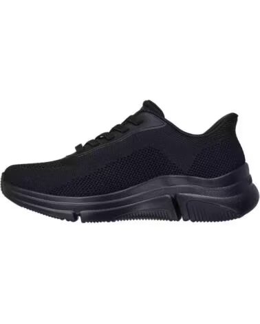 SKECHERS Zapatillas 117587-Bbk en negro para hombre BLACK ENGINEERED KNIT