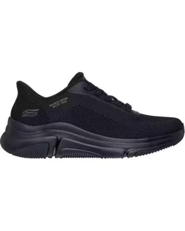 SKECHERS Zapatillas 117587-Bbk en negro para hombre BLACK ENGINEERED KNIT