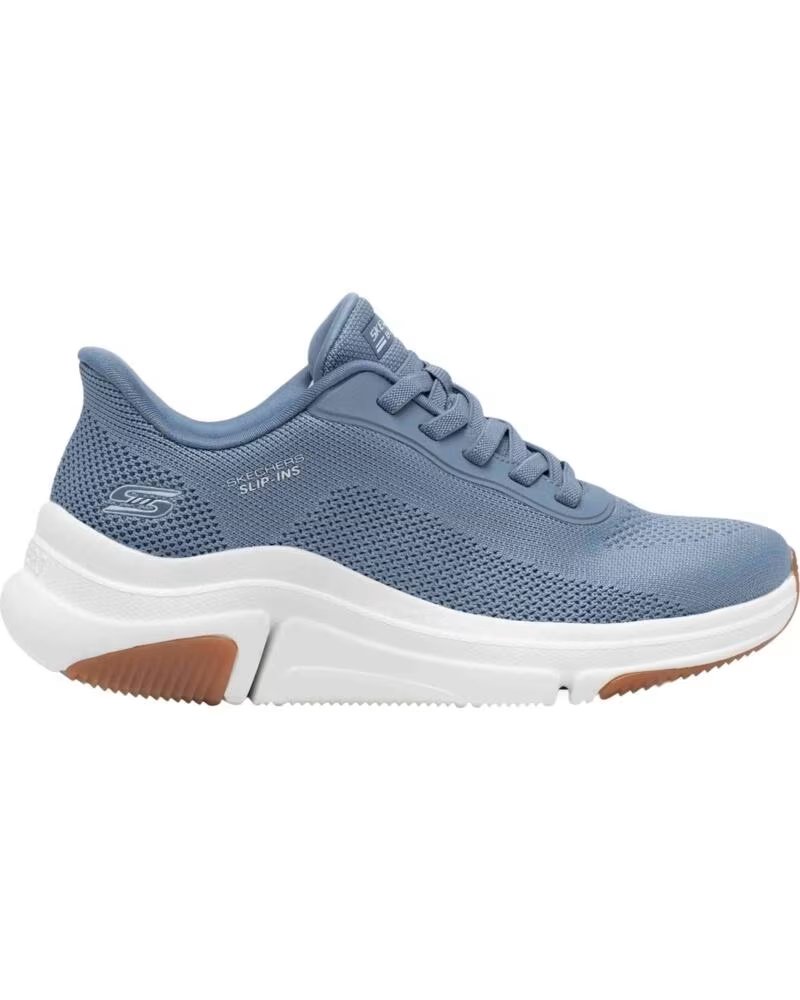 SKECHERS Zapatillas 117587-Slt en azul para mujer SLATE ENGINEERED KNIT