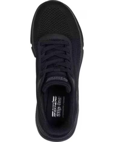 SKECHERS Zapatillas 117587-Bbk en negro para hombre BLACK ENGINEERED KNIT