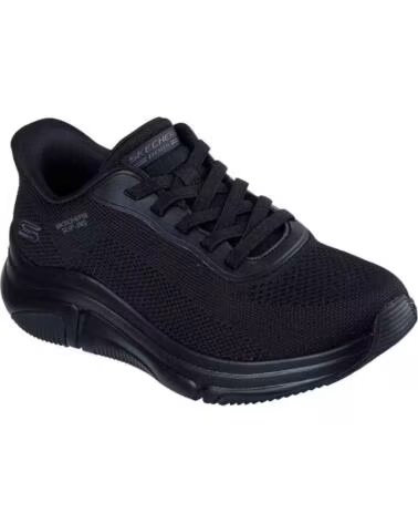 SKECHERS Zapatillas 117587-Bbk en negro para hombre BLACK ENGINEERED KNIT