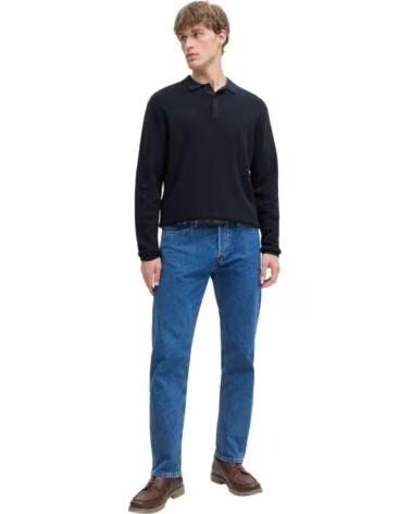 JACK AND JONES KURZARM-POLOSHIRT 12278815 FÜR HERREN SAND