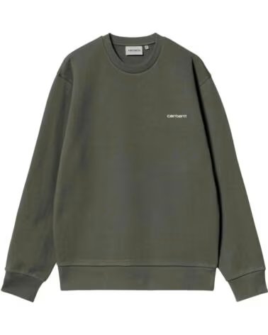 CARHARTT WIP Sudadera Nelson Sweat en verde para hombre GENTLE GREEN