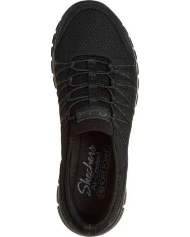 SKECHERS BASKETS GRACEFUL PURECRUSH NOIR HOMME BLACK KNIT