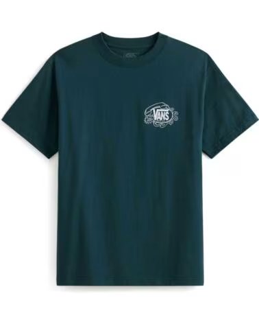 VANS OFF THE WALL Camiseta De Manga Corta Vans Vn000Sybfrj1 en verde para hombre MEDIUM GREEN
