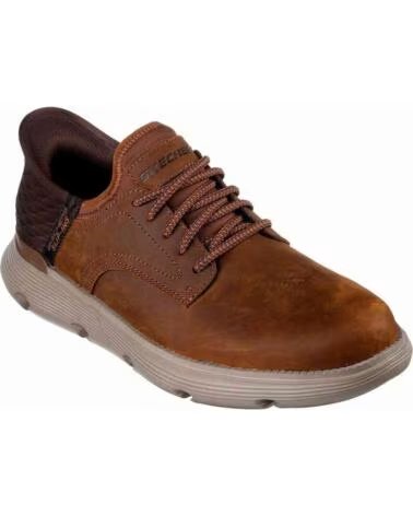 SKECHERS CHAUSSURES 070-MD205046 POUR HOMME MARRON