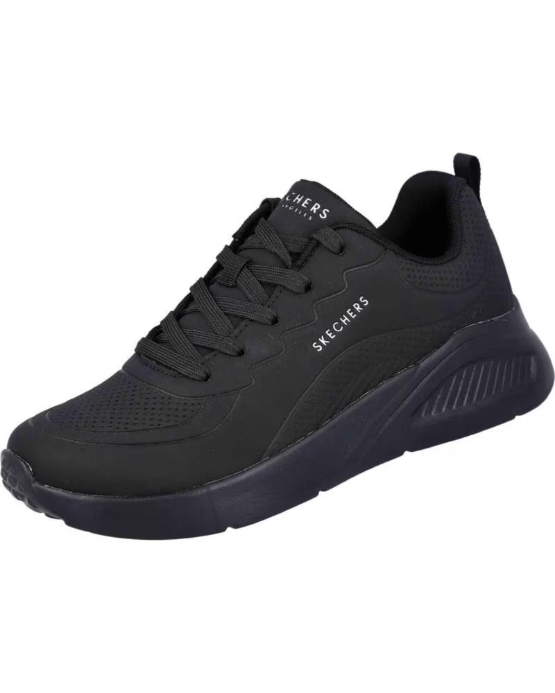 SKECHERS BASKETS 070-425311 POUR HOMME NEGRO