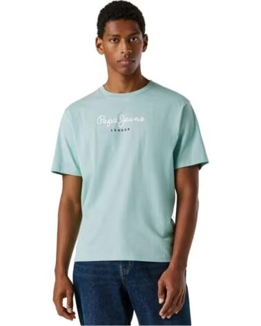 PEPE JEANS KURZARM-T-SHIRT PM5010178-518 IN GRÜN FÜR HERREN DARK ACQUA BLUE
