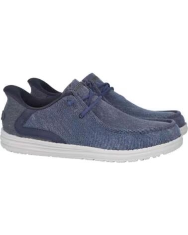 SKECHERS BASKETS 070-MD210959 BLEU HOMME JEANS