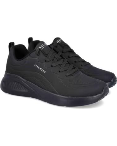 SKECHERS BASKETS 070-425311 POUR HOMME NEGRO