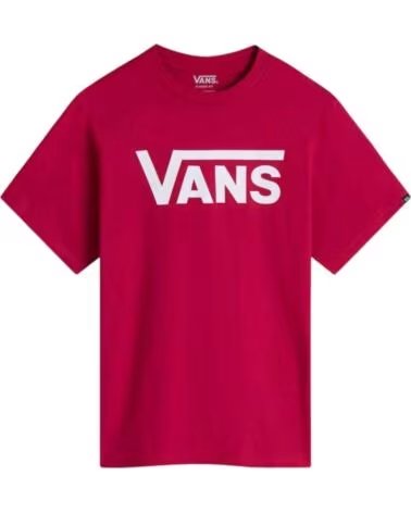 CAMISETA DE MANGA CORTA VANS VN000RA1FO91 UNISEX ROJO MEDIUM RED