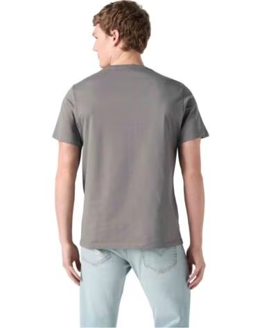 LEVIS Camiseta De Manga Corta 724 High Rise Straight en gris para mujer