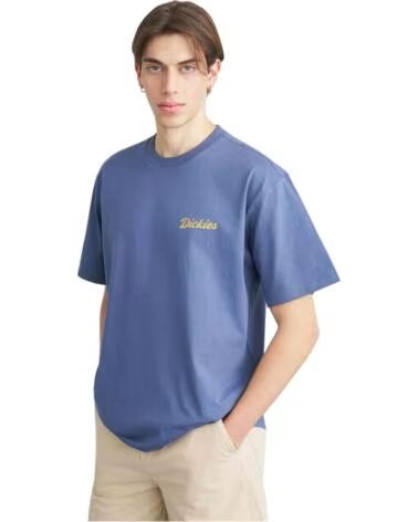 DICKIES Camiseta De Manga Corta Dk0A8886Ri21 en azul para hombre RETRO INDIGO