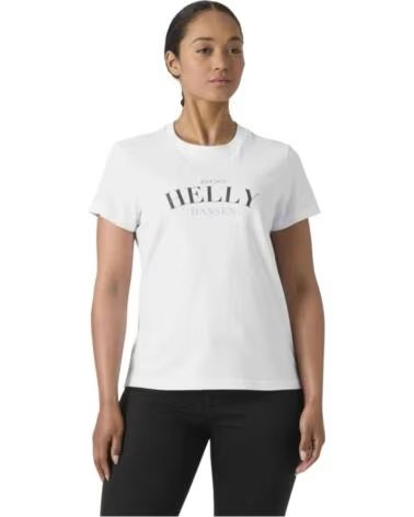 HELLY HANSEN Camiseta De Manga Corta 54592-2 en blanco para mujer MUJER
