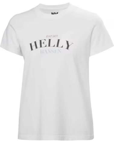 HELLY HANSEN Camiseta De Manga Corta 54592-2 en blanco para mujer MUJER