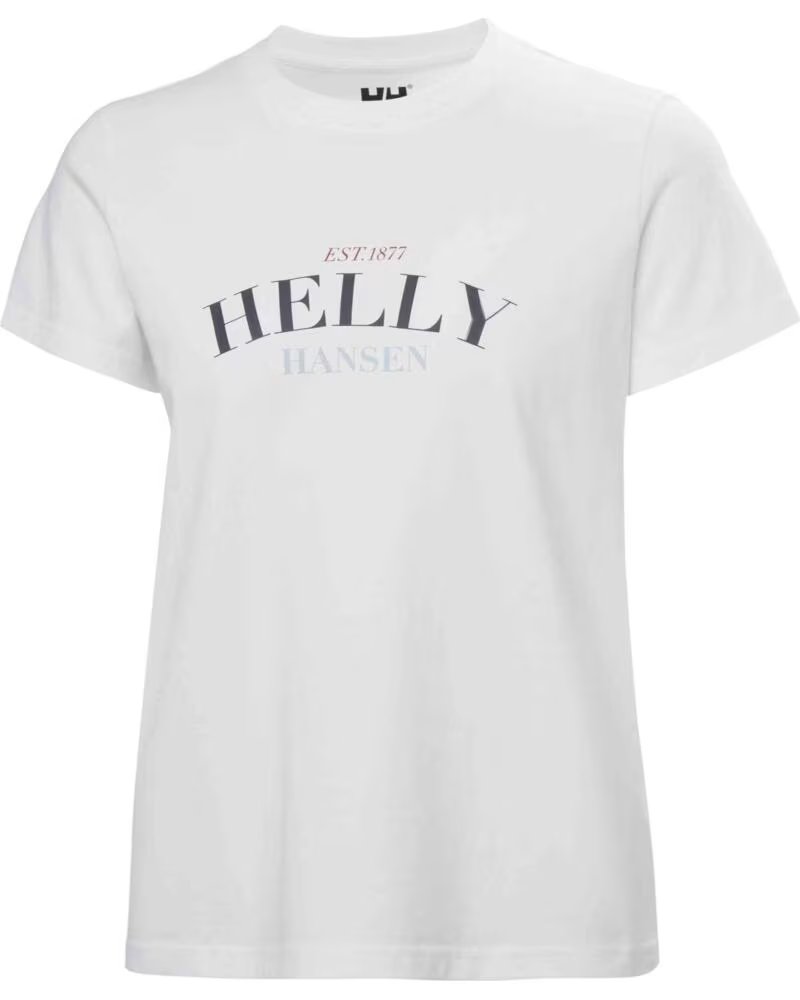 HELLY HANSEN Camiseta De Manga Corta 54592-2 en blanco para mujer MUJER