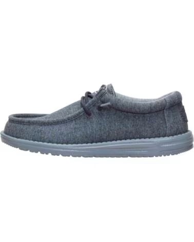 HEY DUDE SNEAKER HD45433-025 JERSEY CHARCOAL
