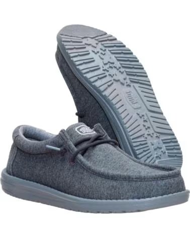 HEY DUDE SNEAKER HD45433-025 JERSEY CHARCOAL