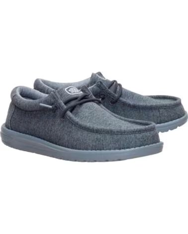 HEY DUDE SNEAKER HD45433-025 JERSEY CHARCOAL
