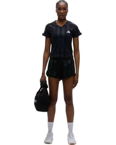 ADIDAS Camiseta De Manga Corta Hyperglam en negro para mujer BLACK