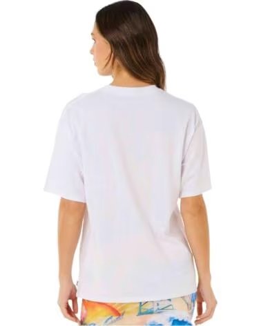 RIP CURL CAMISETA DE MANGA CORTA 0MTWTE3262 OPTICAL WHITE