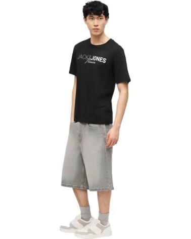JACK AND JONES T-SHIRT MANICA CORTA 12298018 BLACK