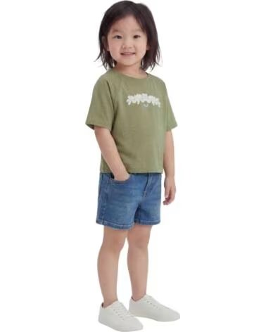 ROXY T-SHIRT DE MANGA CURTA ERGZT04158-GLD0 OIL GREEN