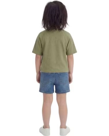 ROXY T-SHIRT DE MANGA CURTA ERGZT04158-GLD0 OIL GREEN