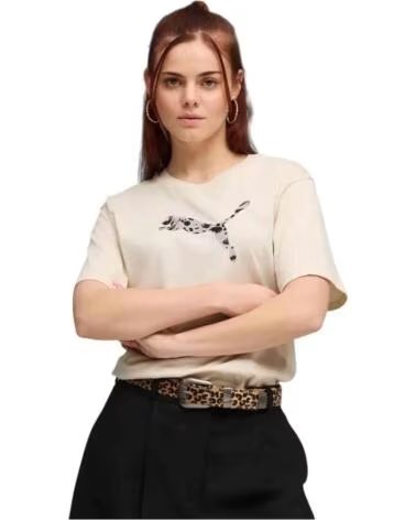 PUMA CAMISETA MANGA CORTA 691821 87 ALPINE SNOW BEIG