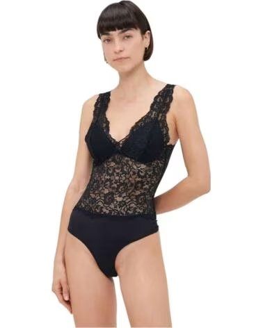 PIECES BODY LINA DE ENCAJE PARA MUJER BLACK