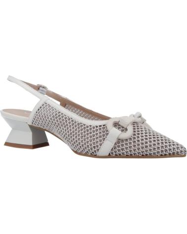 Zapatos de tacón de Mujer EZZIO 10091D BLANCO