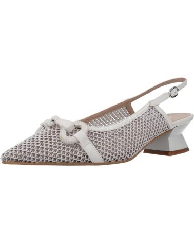 Zapatos de tacón de Mujer EZZIO 10091D BLANCO