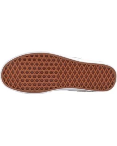 BASKETS CLASSIC SLIP-ON CHECKERBOARD AVEC CLOUS MEDIUM RED