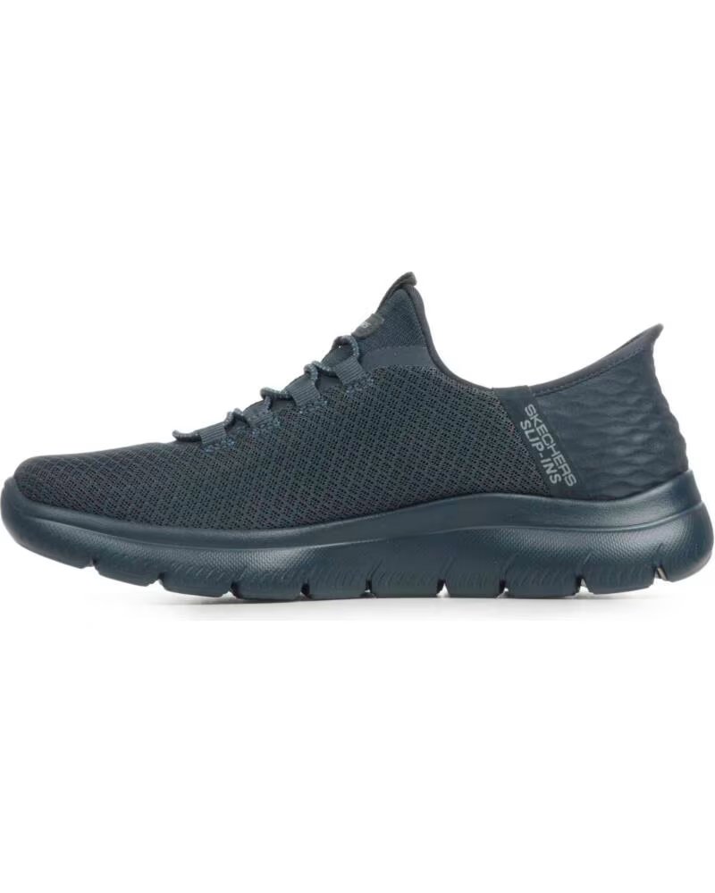 SKECHERS BASKETS SLIP-INS SUMMITS HIGH RANGE HOMME AZUL