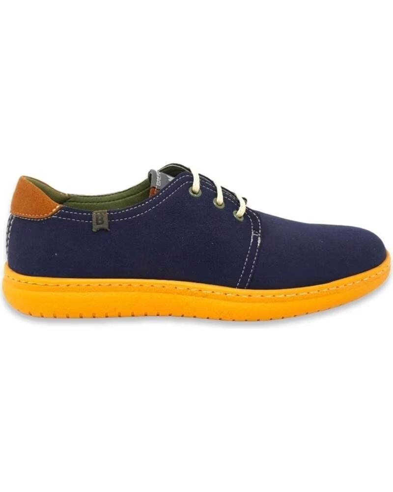 BAERCHI ZAPATOS 225-4130 AZUL BEIGE HOMBRE