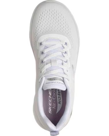 SKECHERS SCARPE ARCH FIT 150754-WLV DA DONNA BLANCO