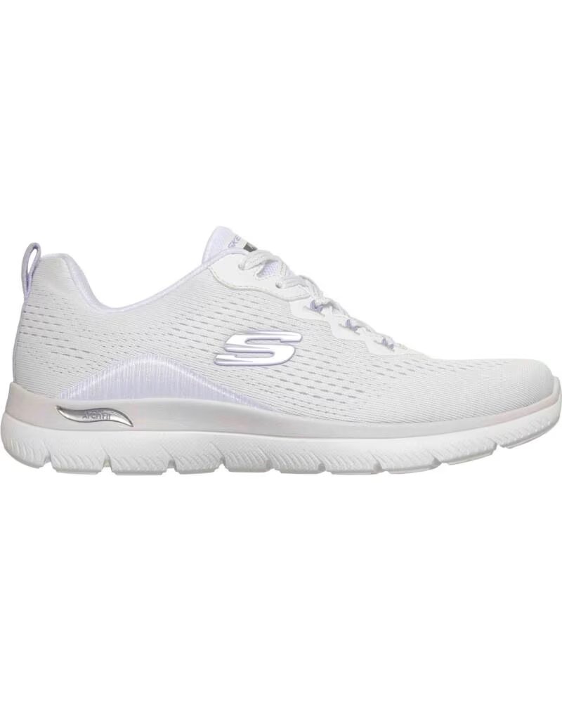 SKECHERS SCARPE ARCH FIT 150754-WLV DA DONNA BLANCO
