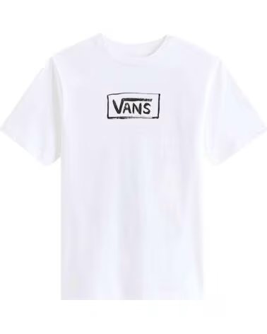 VANS OFF THE WALL KINDER T-SHIRT IN WEISS BLANCO