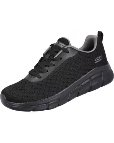 SKECHERS BOBS SPORT SQUAD CHAOS ZAPATILLAS 070-849677 MUJER NEGRO