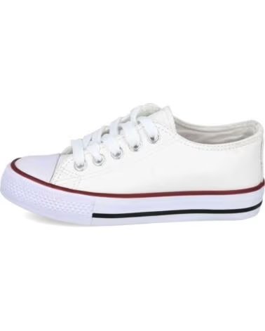 BUBBLE BOBBLE ZAPATILLAS 070-385142 DE LONA UNISEX BLANCO